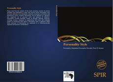 Bookcover of Personality Style