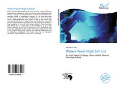 Bookcover of Weaverham High School