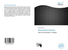 Portada del libro de Persuasive Games