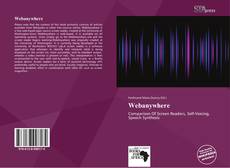 Portada del libro de Webanywhere