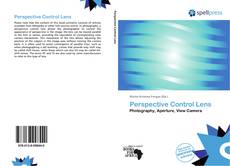 Portada del libro de Perspective Control Lens