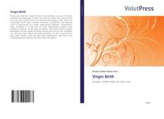 Bookcover of Virgin Birth