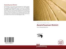 Обложка Aowin/Suaman District