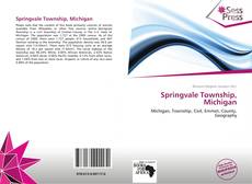 Portada del libro de Springvale Township, Michigan