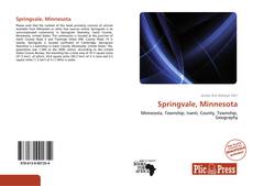 Couverture de Springvale, Minnesota