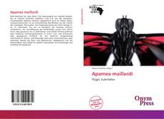 Portada del libro de Apamea maillardi