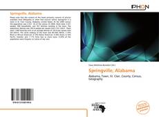 Bookcover of Springville, Alabama