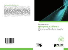 Copertina di Springville, California