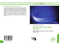 Copertina di Springwater Trail High School