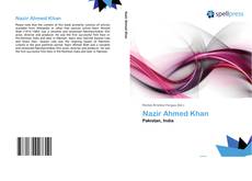 Bookcover of Nazir Ahmed Khan
