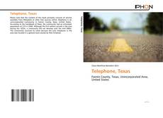 Telephone, Texas kitap kapağı