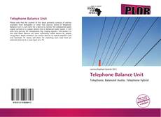 Bookcover of Telephone Balance Unit