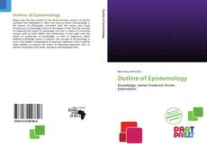 Bookcover of Outline of Epistemology