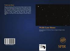 Portada del libro de Webb Lane House