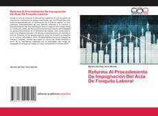 Couverture de Reforma Al Procedimiento De Impugnación Del Acta De Finiquito Laboral