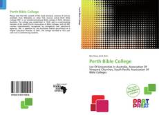 Copertina di Perth Bible College