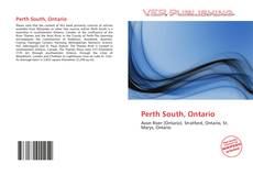 Capa do livro de Perth South, Ontario 