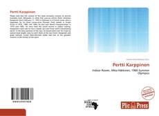 Bookcover of Pertti Karppinen