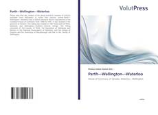 Buchcover von Perth—Wellington—Waterloo