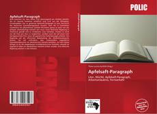 Apfelsaft-Paragraph的封面