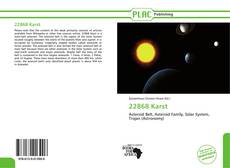 Buchcover von 22868 Karst