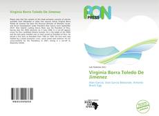 Bookcover of Virginia Borra Toledo De Jimenez