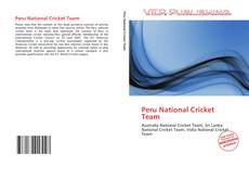 Buchcover von Peru National Cricket Team