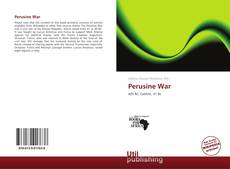 Portada del libro de Perusine War