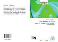 Bookcover of Peruvian Australian