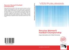 Peruvian Women'S Football Championship kitap kapağı