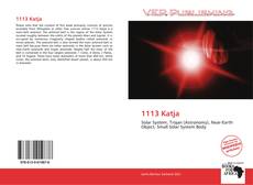 Portada del libro de 1113 Katja