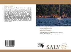 Capa do livro de Beyşehir Gölü 