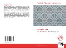 Portada del libro de Virginia Fox