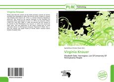 Portada del libro de Virginia Knauer