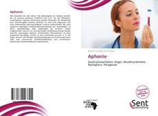 Portada del libro de Aphonie