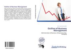 Capa do livro de Outline of Business Management 