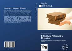 Buchcover von Bibliotheca Philosophica Hermetica