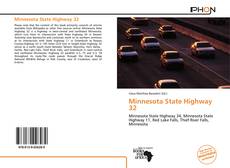 Capa do livro de Minnesota State Highway 32 