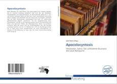 Couverture de Apocolocyntosis