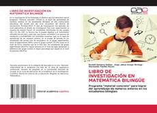 Buchcover von LIBRO DE INVESTIGACIÓN EN MATEMÁTICA BILINGÜE
