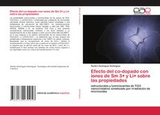Portada del libro de Efecto del co-dopado con iones de Sm 3+ y Li+ sobre las propiedades