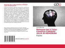 Memorias del II Taller Científico CARIDAD JULIA IN MEMORIAM的封面