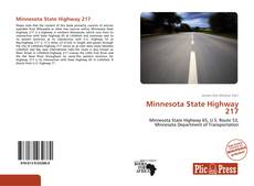 Capa do livro de Minnesota State Highway 217 