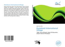 Portada del libro de Pestalozzi International Village