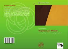 Bookcover of Virginia Law Weekly