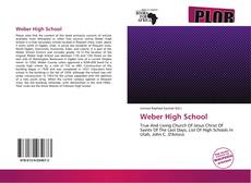 Bookcover of Weber High School