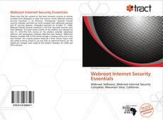 Portada del libro de Webroot Internet Security Essentials