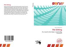 Capa do livro de Pet Sitting 