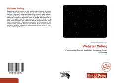 Bookcover of Webster Ruling