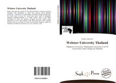 Borítókép a  Webster University Thailand - hoz